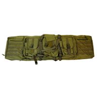 Чехол с 3 карманами, лямки для ношения на спине, Molle, 118x31 см (зеленый)