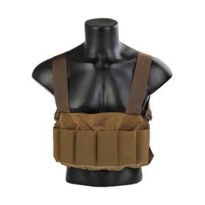 Разгрузка EmersonGear Speed SCAR-H Chest Rig, с карманами (Coyote)