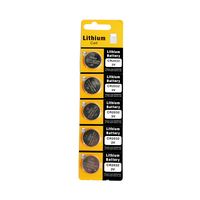 Батарейки кнопочные Button Cell CR2032 3.0V (5 штук)