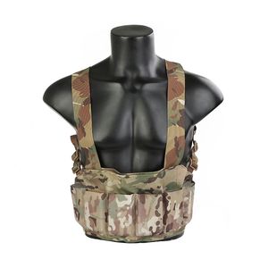 Разгрузка EmersonGear Speed SCAR-H Chest Rig, с карманами (CP/Multicam)