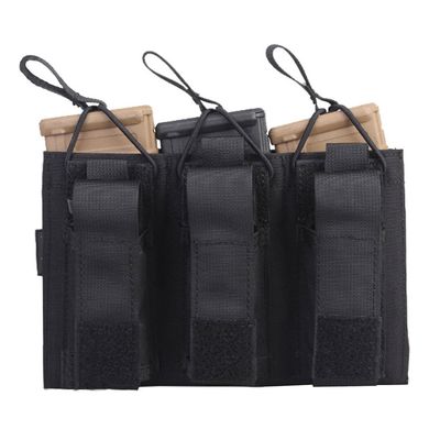 Подсумок под 3 магазина EmersonGear 5.56&Pistol Triple Open Top (Black)