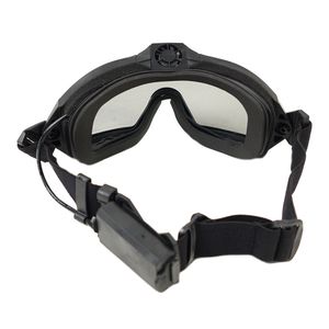 Очки-маска EmersonGear Tactical Anti-fog goggles w/fan (Black)