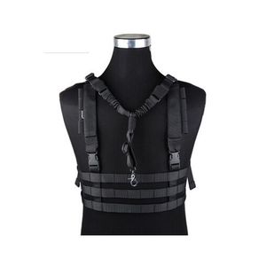 Разгрузка EmersonGear MOLLE System Low Profile Chest Rig (Black)