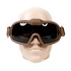 Очки-маска EmersonGear Tactical Anti-fog goggles w/fan (Desert)