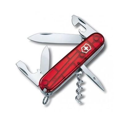 Нож складной Victorinox Spartan 1.3603.T (91 мм, полупрозрачный красный)