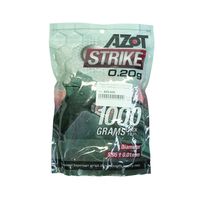 Шары для страйкбола Azot Strike 0,20 г, 5000 штук (1 кг, белые)