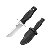 Нож Cold Steel Mini Leatherneck Tanto 39LSAA 8,8 см, сталь 8Cr13MoV, рукоять Kraton Black