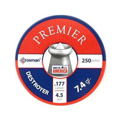 Пули Crosman Destroyer 4,5 мм, 0,51 г (250 штук)