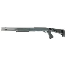 Страйкбольный дробовик Cyma Remington M870 Long, телескоп. приклад, металл (CM.353LM)