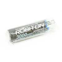 Аккумулятор Robiton 18650 3000 mAh, с защитой PK1