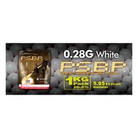 Шары для страйкбола G&G Perfect 0,28 г, 3500 штук (1 кг, белые) G-07-106