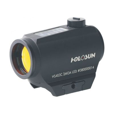 Коллиматорный прицел Holosun Micro HS403C Solar Power Red Dot Sight