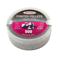 Пули «Люман» Pointed pellets 4,5 мм, 0,57 г (500 штук)