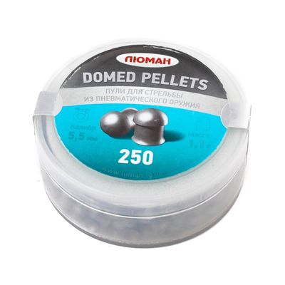 Пули «Люман» Domed pellets 5,5 мм, 1,1 г (250 штук)