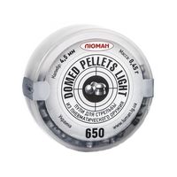 Пули «Люман» Domed pellets Light 4,5 мм, 0,45 г (650 штук)