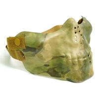 Маска защитная на нижнюю часть лица Tactical (Green Camo)