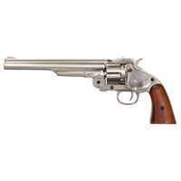 Макет револьвер Smith & Wesson Schofield, .45 калибра, никель (США, 1869 г.) DE-1008-NQ