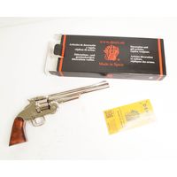 Макет револьвер Smith & Wesson Schofield, .45 калибра, никель (США, 1869 г.) DE-1008-NQ