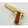 Макет пистолет Colt M1911A1 .45, золотистый (США, 1911 г.) DE-5312