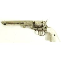 Макет револьвер морского офицера Colt Navy, перламутр. рукоять (США, 1851 г.) DE-6040