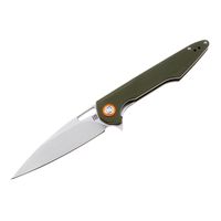 Нож складной Artisan Cutlery Archaeo 9,8 см, сталь D2, рукоять G10 Green