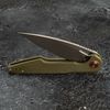 Нож складной Artisan Cutlery Archaeo 9,8 см, сталь D2, рукоять G10 Green