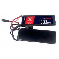 Аккумулятор BlueMAX Li-Po 7.4V 1800mah 30C Nunchuck, 2x (103x34x7) мм