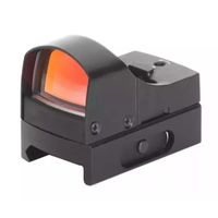 Коллиматорный прицел Target Mini Red Dot 1x22, открытый, на Weaver