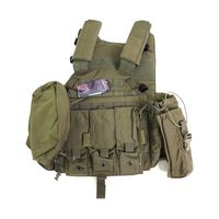 Разгрузочный жилет EmersonGear LBT6094A style Plate Carrier с 3 подсумками (Ranger Green)