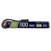 Аккумулятор BlueMAX Li-Fe 9.9V 1100mah 20C Stick, 128x20x16 мм