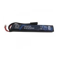 Аккумулятор BlueMAX Li-Po 7.4V 2200mah 20C Stick, 122x21x18 мм