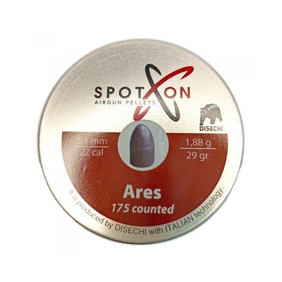 Пули SPOTON Ares 5,5 мм, 1,88 г (175 штук)