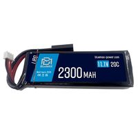 Аккумулятор BlueMAX Li-Po 11.1V 2300mah 20C Stick, 103x35x22 мм