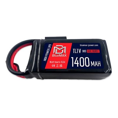 Аккумулятор BlueMAX Li-Po 11.1V 1400mah 30C mini Brick, 71x34x22 мм