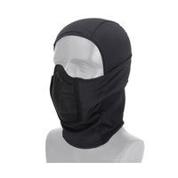 Маска защитная Tactical Multi Hood Full Face Shadow Fighter AS-MS0156B (черная)