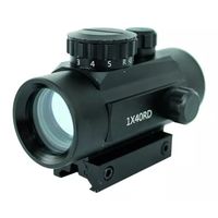 Коллиматорный прицел Target Red Dot 1x40RD, закрытый, на Weaver