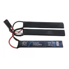 Аккумулятор BlueMAX Li-Fe 9.9V 1100mah 20C Triple, 3x (128x20x6) мм