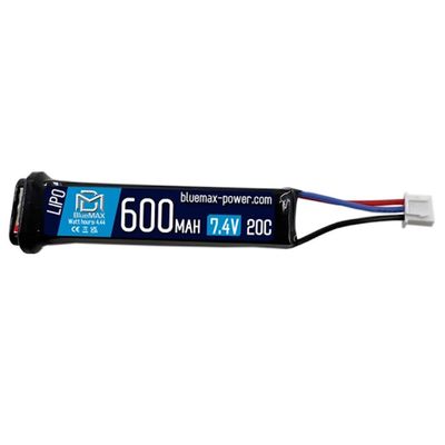 Аккумулятор BlueMAX Li-Po 7.4V 600mah 20C Marui AEP