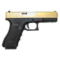 Страйкбольный пистолет WE Glock-17 Gen.3 Titanium Gold (WE-G001A-TG)