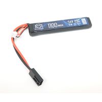 Аккумулятор BlueMAX Li-Po 7.4V 1100mah 20C Stick, 102x21x10 мм