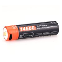 Аккумулятор 14500 FiTorch (750 mAh) с зарядкой USB