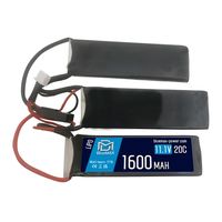 Аккумулятор BlueMAX Li-Po 11.1V 1600mah 20C Triple, 3x (95x31x7) мм