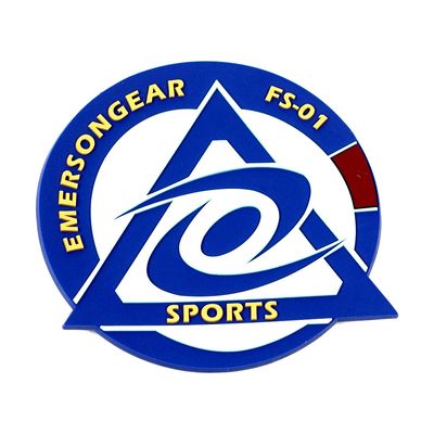 Шеврон EmersonGear Cyclone Sports Patch, PVC на велкро (Blue)