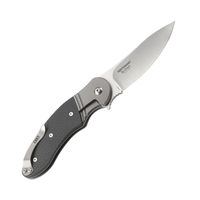 Нож складной CRKT Hootenanny 8,5 см, сталь 8Cr13MoV, рукоять Steel, Grey