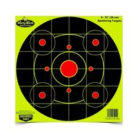 Мишень осыпающаяся Birchwood Dirty Bird Yellow Bull's-eye 12" (самоклеящаяся, 4 шт)