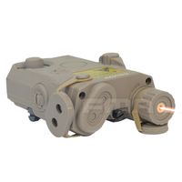 Кейс FMA для хранения аккумуляторов AN/PEQ-15 +Red laser DE