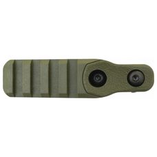 Планка Picatinny Fab Defense MA-1 на систему M-LOK цевья Vanguard (4 слота, Green)