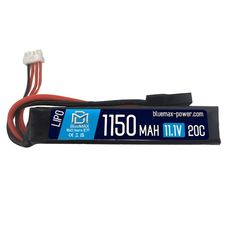 Аккумулятор BlueMAX Li-Po 11.1V 1150mah 20C Stick, 90x18x17 мм