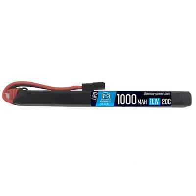 Аккумулятор BlueMAX Li-Po 11.1V 1000mah 20C AK Thin Stick, 169x15x14 мм