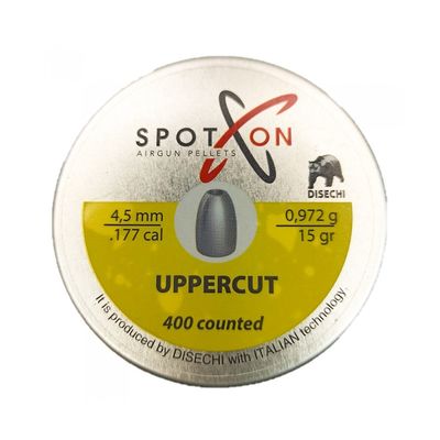 Пули SPOTON Uppercut 4,5 мм, 0,97 г (400 штук)